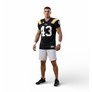 VTG Russell Athletic Allegheny College Gators Football Jersey Mens Medium #43